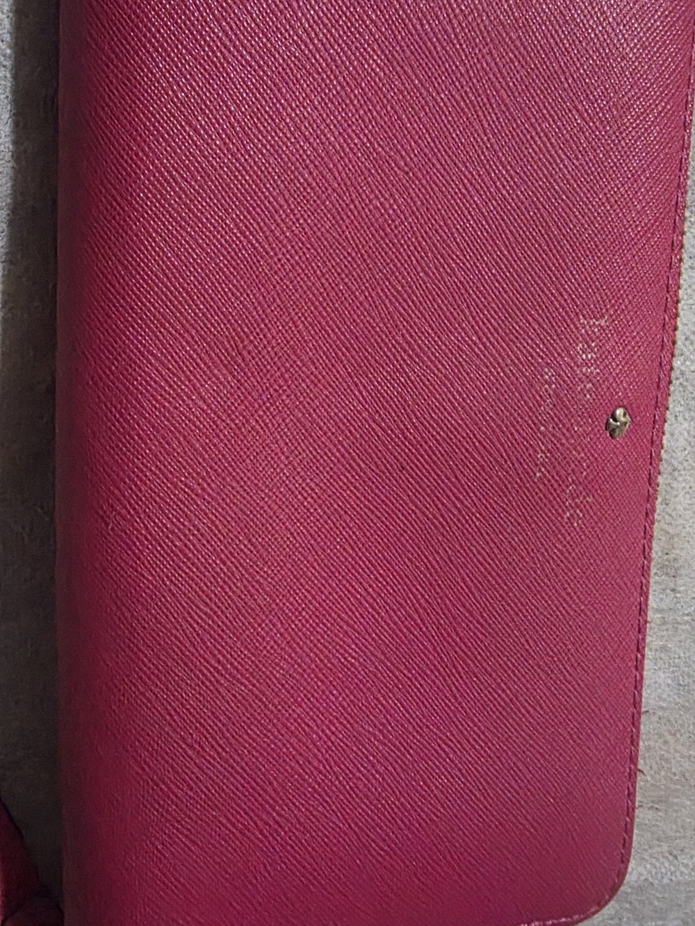kate spade Hot Pink Zip Around Card Wallet